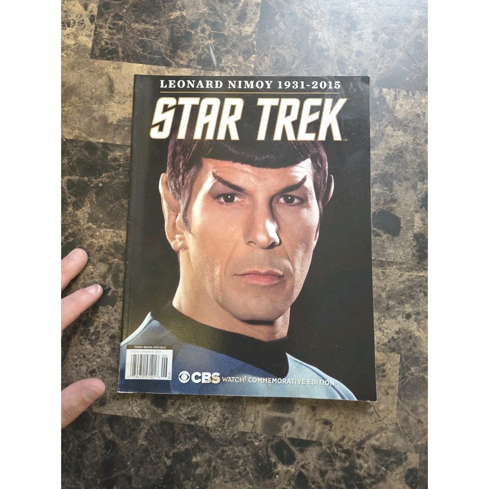STAR TREK Commemorative Edition LEONARD NIMOY Mr. Spock 1931-2015 CBS M209